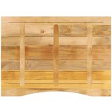  Ploča za radni stol zaobljena 110x80x2 5 cm od drva manga | shoptok.hr