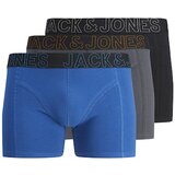 Jack & Jones muške bokserice 12263892, 3 komada, Plavo, sivo, crne