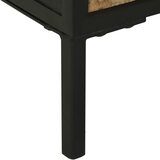  Kreveta s ladicama 70 x 35 x 70 cm Čvrsto drvo manga - 70 x 35 x 70 cm 2 vrata i 2 ladice | shoptok.hr