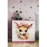  Dječja komoda - BAMBI - roza | shoptok.hr