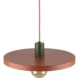  Luster na sajli SILA 1xE27/15W/230V prečnik 40 cm ciglasta/zelena | Eponuda.com