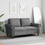  Dvosjed tamnosivi 120 cm baršunasti | shoptok.hr