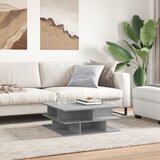  Stolić za kavu boja betona 70x70x29 cm konstruirano drvo | shoptok.hr