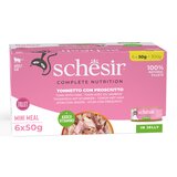 Schesir Complete Nutrition fileti u želeu 6 x 50 g - Tuna sa šunkom | shoptok.hr
