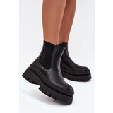 Boto Insulated Women's Chelsea Boots On Platform Black Ismira | shoptok.hr