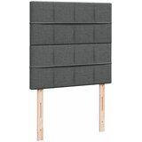  Okvir kreveta s oprugama i madrac tamnosivi 80x200cm od tkanine | shoptok.hr