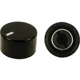 Cliff vrtljivo dugme K15P CL172970 crno, promjer osovine 6 mm | Eponuda.ba