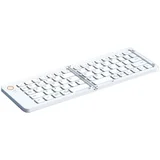 BTK001 sklopiva, punjiva bež.tastatura, bela