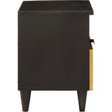  Noćni ormar 2 kom. Crna i zlatna 40 x 33 x 46 cm | shoptok.hr