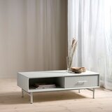 Unique Furniture Svetlo siva mizica 60x120 cm Palma – | Shoptok.si