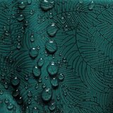 AmeliaHome Stolnjak Gaia s man&amp;scaron;etom i obrubom 140x320 cm, tamnozelena Slike