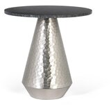 GINER Y COLOMER Klubska mizica z marmornim vrhom in ročno izdelanim aluminijastim podnožjem, (22147306) | Shoptok.si
