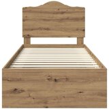  Konstrukcija postelje Oreh 100 x 200 cm Masivno borovo les, (5000102540) | Shoptok.si
