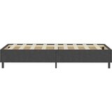 vidaXL Krevet od tkanine s oprugama tamnosivi 100 x 200 cm | shoptok.hr