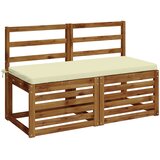  Jastučić za klupu SOEST 100% poliester Krem 110 x 50 x 5 cm Slike