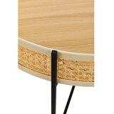 Premier Housewares Okrogla klubska mizica iz ratana v naravni barvi ø 60 cm Depok – | Shoptok.si