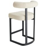 Ellos Home Crno-bijela podstavljena barska stolica (visine sjedala 66 cm) Parie – | shoptok.hr