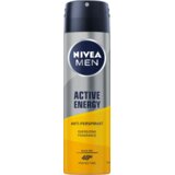 Nivea Antiperspirant sprej Men Active energy, 150ml Cene