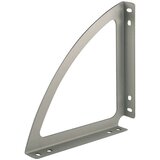  Sistemska konzola (Do x Š x V: 200 x 23 x 200 mm, Mat jeklo, Nosilnost: 60 kg) | Shoptok.si