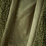 Catherine Lansfield Zelena odeja iz mikropliša 130x170 cm Velvet Boucle – | Shoptok.si