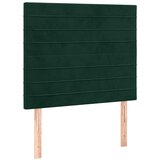  Okvir za krevet bez madraca tamnozeleni 90x190 cm baršunasti | shoptok.hr
