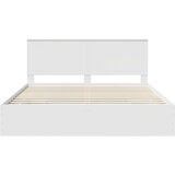  Konstrukcija postelje Bela 180 x 200 cm Inženirsko leseno, (5000121236) | Shoptok.si