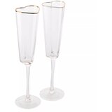 Widdop & Co. Amore - Čaše set 2 - Amore, Heart Shaped, Flute | Eponuda.com