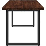  Kvadratni blagovaonski stol 160 x 70 x 75 cm Tamno smeđa | shoptok.hr