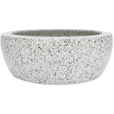 Maison Chic Umivalnik - Kopalna umivalnik - Lavabo Nadpultni siv okrogel Φ41x14 cm keramika, (21684695) | Shoptok.si