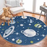 Conceptum Hypnose tepih Woopamuk145, 160X160 cm, tamnoplavi | ePonuda.com