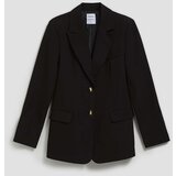Marisse Single-Breasted Black Jacket | Shoptok.si