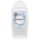 Femfresh 0% Sensitive Wash nežen gel za intimno umivanje za občutljivo kožo 250 ml za ženske | Shoptok.si