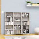 Ormarić za CD-ove boja betona 102x23x89 5 cm konstruirano drvo | shoptok.hr