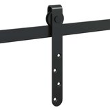 vidaXL Komplet kliznih vrata ormarića 91 cm ugljični čelik | shoptok.hr