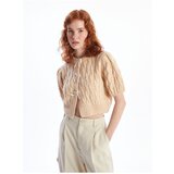 LC Waikiki Crew Neck Self-Patterned Women's Knitwear Cardigan | ePonuda.com
