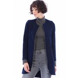 Dewberry Z6603 WOMEN'S COAT-NAVY BLUE | shoptok.hr