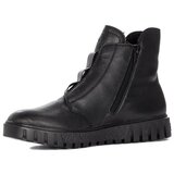 Rieker Skórzane Komfortowe Botki Damskie Ocieplane Czarne Y3458-00 Crna | shoptok.hr