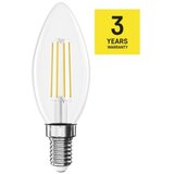  LED žarnica Filament Candle / E14 / 3,4 W (40 W) / 470 lm / Toplo bel | Shoptok.si
