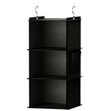 INF viseči organizator za omaro, črna blaga torba za shranjevanje s kovinskimi kavlji 29,7x30x60, (21732230) | Shoptok.si
