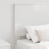  Uzglavlje s uzglavljem Sjajno bijelo 80 cm Konstruirano drvo | Eponuda.com