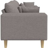  Tkaninska sofa s jastukom Sivo-smeđa 208 cm tkanina | shoptok.hr