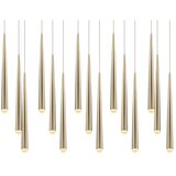 Trio Select LED viseča svetilka v zlati barvi Cala – | Shoptok.si