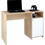 Kondela Računalniška miza, hrast sonoma/bela, DEDE | Shoptok.si