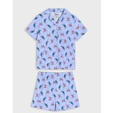 Sinsay Dvodijelna pidžama na kopčanje s gumbima Stitch | shoptok.hr