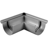 Marley Žlebni kot (Nazivna širina: 125 mm, Zunanji kot, Plastika, Siva) | Shoptok.si