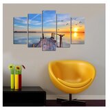 Wallity 5M-18 Multicolor Decorative MDF Painting (5 Pieces) | Eponuda.ba