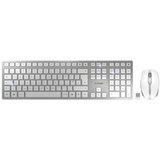 Cherry tipkovnica in miška dw 9100 slim, bluetooth, bela, usb, uk slo g. | Shoptok.si