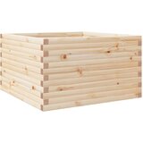 vidaXL Vrtna sadilica 80x80x46 cm od masivne borovine Cijene
