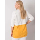 RELEVANCE Tunic-RV-TU-6851.28-White-Yellow | Shoptok.si