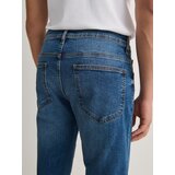 Reserved - Slim traperice isprana izgleda - plavo | shoptok.hr